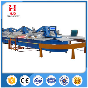 Automatic Oval Textile Screen Printing Machine