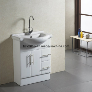 MDF White Paintting Bathroom Cabinet Vanity a-75