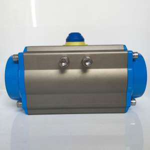 at 6 Series Rack & Pinion Pneumatic Actuator Double Acting/Single Acting/Spring Return
