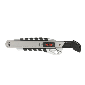 Auto Re-Load Aluminium Utility Cutter Knife with Spare Blades Storage